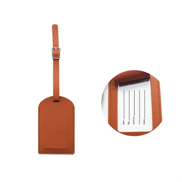 Pu Leather Luggage Tag