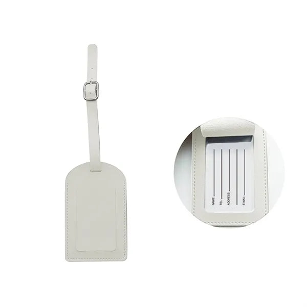 Pu Leather Luggage Tag
