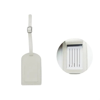 Pu Leather Luggage Tag