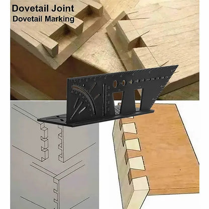 Ten-in-one Multi-functional 3D Carpenter Speed Square