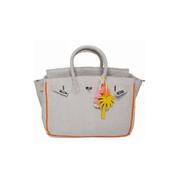 Seaside Terry Cloth Tote Bag Without Charms