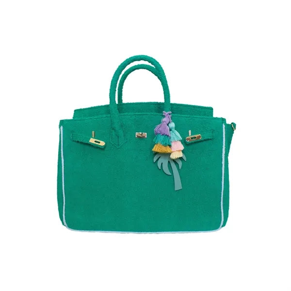 Seaside Terry Cloth Tote Bag Without Charms