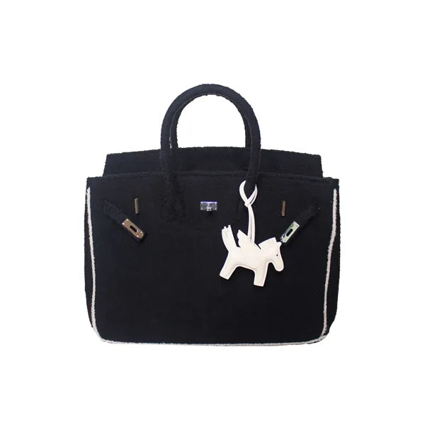 Seaside Terry Cloth Tote Bag Without Charms