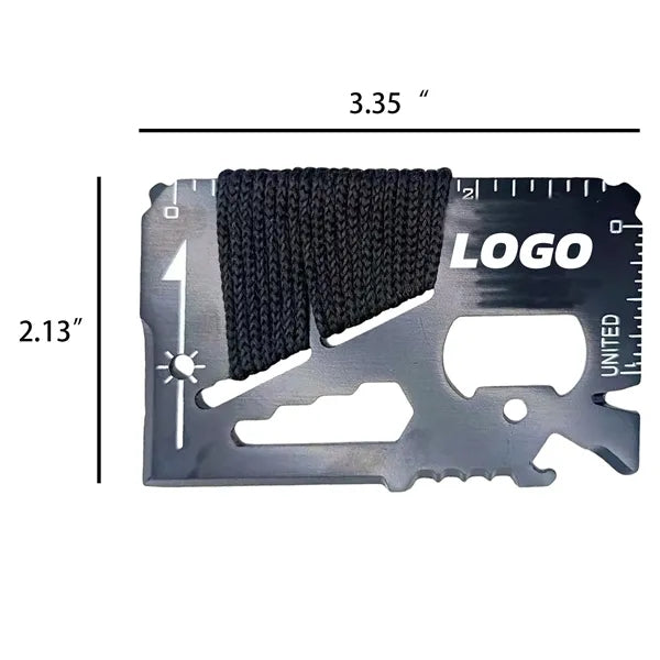 14-In-1 Multi-Tool Pocket Card Tool With Screwdriver