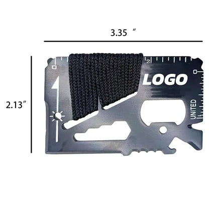 14-In-1 Multi-Tool Pocket Card Tool With Screwdriver
