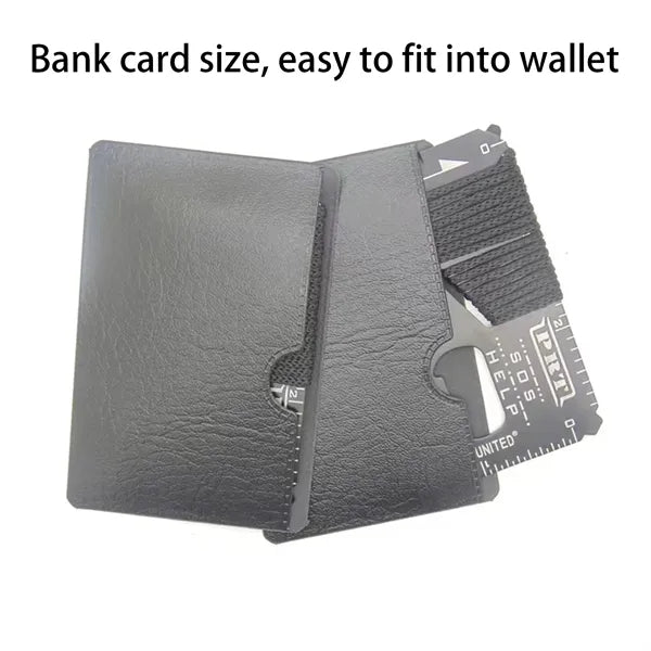 14-In-1 Multi-Tool Pocket Card Tool With Screwdriver