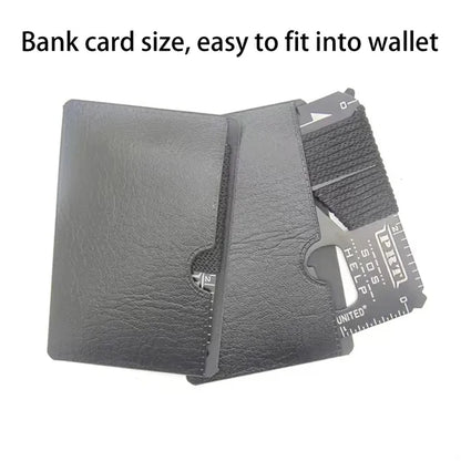 14-In-1 Multi-Tool Pocket Card Tool With Screwdriver