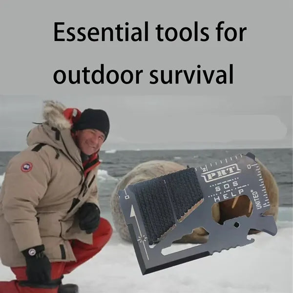 14-In-1 Multi-Tool Pocket Card Tool With Screwdriver