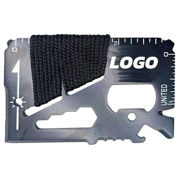 14-In-1 Multi-Tool Pocket Card Tool With Screwdriver