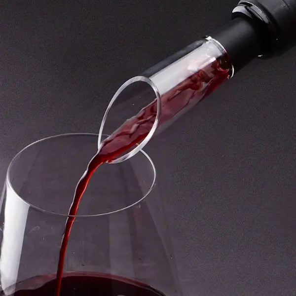 Electric Wine Opener Gift Set with Aerator & Stopper