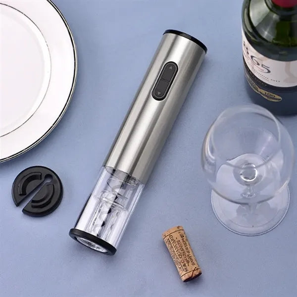 Electric Wine Opener Gift Set with Aerator & Stopper