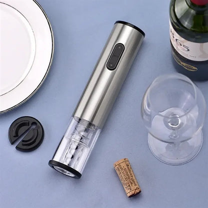Electric Wine Opener Gift Set with Aerator & Stopper