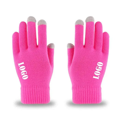 Custom Winter Touchscreen Texting Gloves