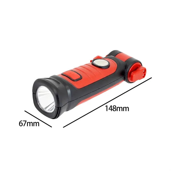 Emergency Safety Magnetic Multi Tool Flashlight with Hammer