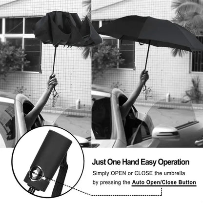 46" Arc Stripe Accent Panel Umbrella