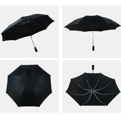 46" Arc Stripe Accent Panel Umbrella