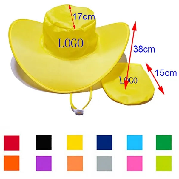 Visible Collapsible Cowboy Hat
