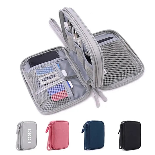 Portable Electronics Travel Organizer