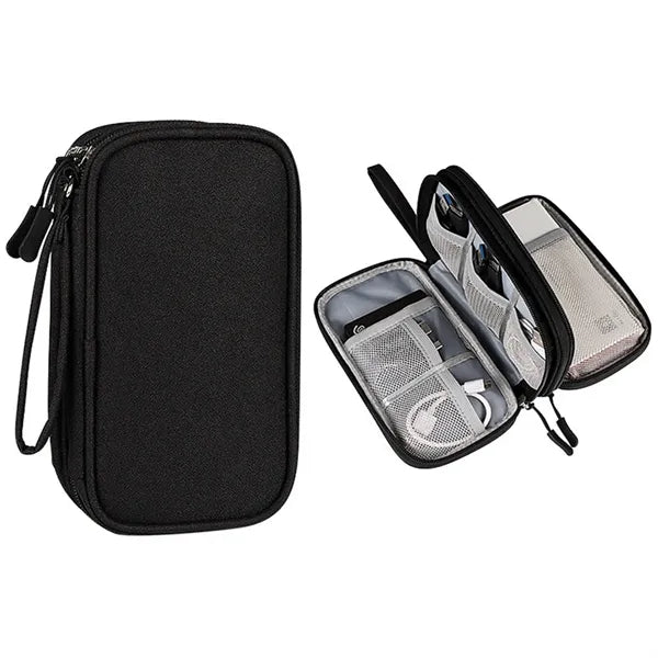 Portable Electronics Travel Organizer