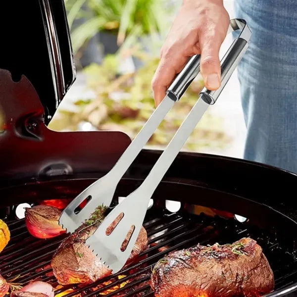 Stainless Steel Barbeque Grilling Tool Set with Carry Bag