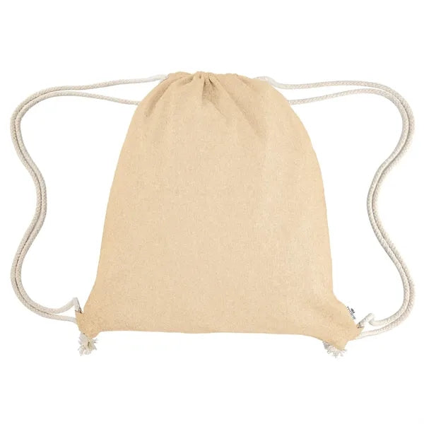 Nicole Recycled Cotton Drawstring Bag