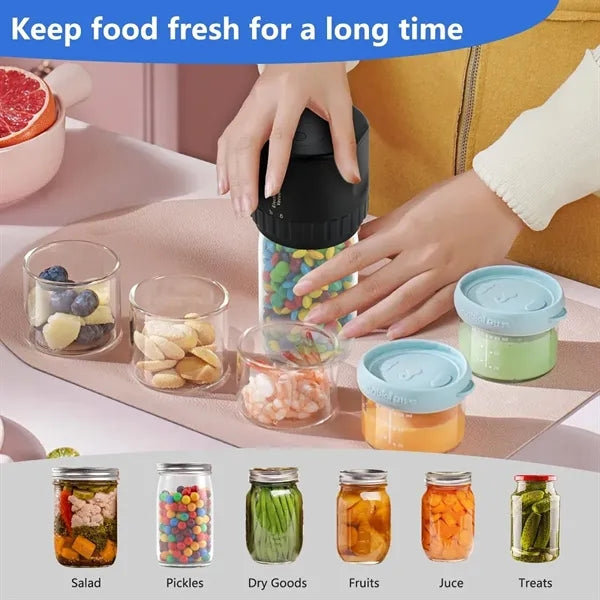 Electric Mason Jar Vacuum Sealer