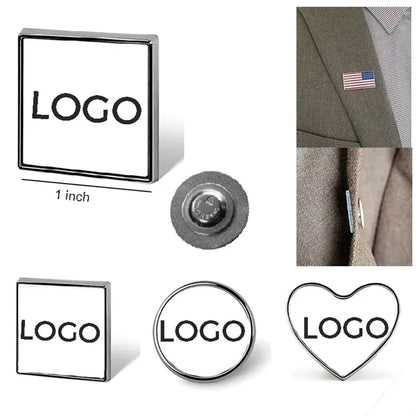 Custom Magnetic Enamel Die Struck Lapel Pins