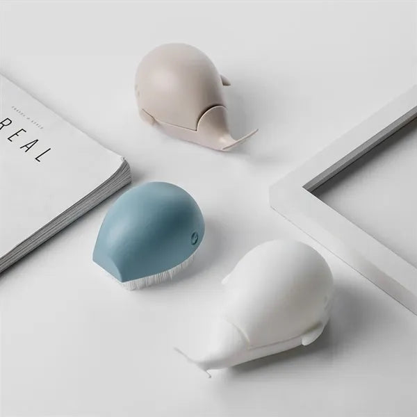 Home Travel Cute Little Whale Laundry Shoe Brush Handle Grip