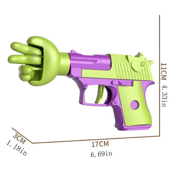 Entertainment Interactive Rock Paper Scissors Toy Gun