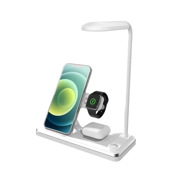 LED Desk Lamp with Wireless Charger for Multi Devices