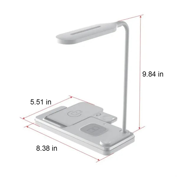 LED Desk Lamp with Wireless Charger for Multi Devices