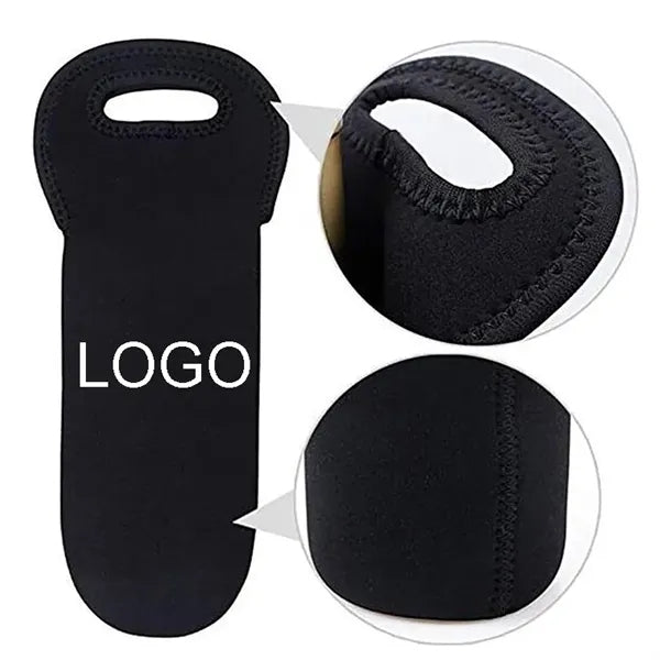 Neoprene Wine Bottle Bag Insulated Wine Tote Cooler Sleeve