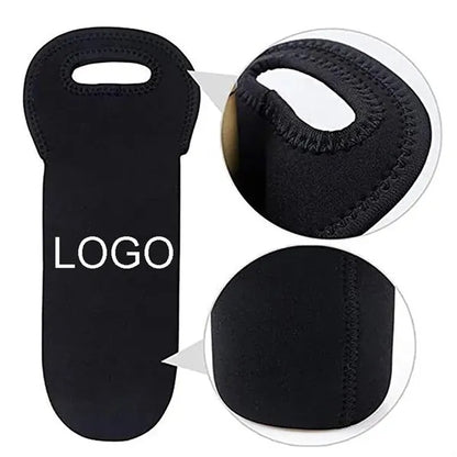Neoprene Wine Bottle Bag Insulated Wine Tote Cooler Sleeve