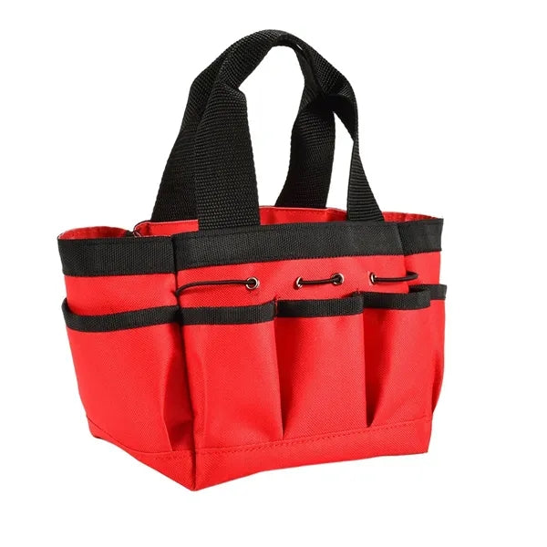 Gardening Tools Storage Oxford Tote Bag with Side Pockets