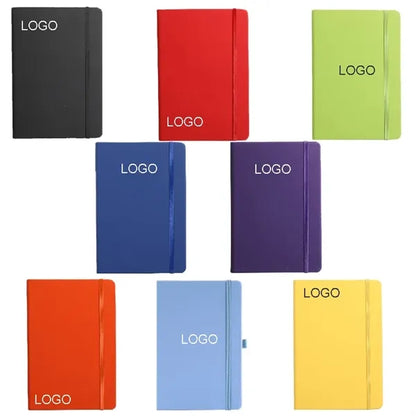 A5 PU Leather Notebook with Elastic Band Soft Cover