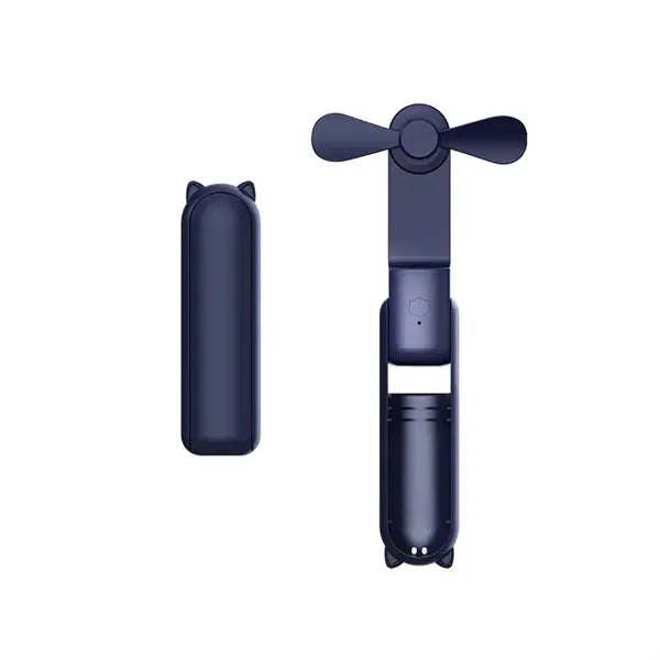 Handheld Foldable Mini Fan With Power Bank