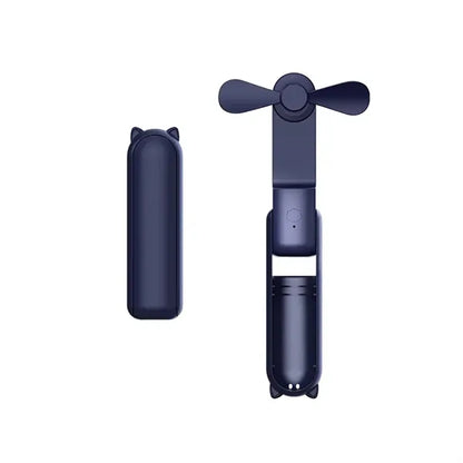 Handheld Foldable Mini Fan With Power Bank