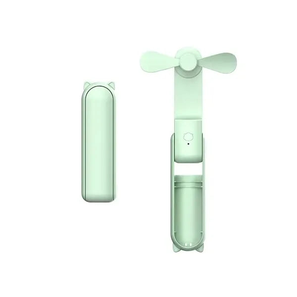 Handheld Foldable Mini Fan With Power Bank
