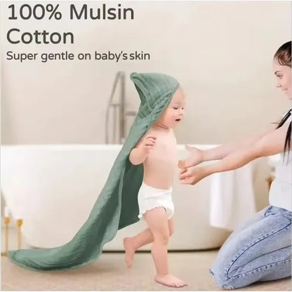 Muslin Hooded Baby Towels