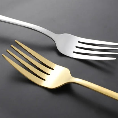 Mirror Polishing Smooth Stainless Steel Portable Cutlery Set