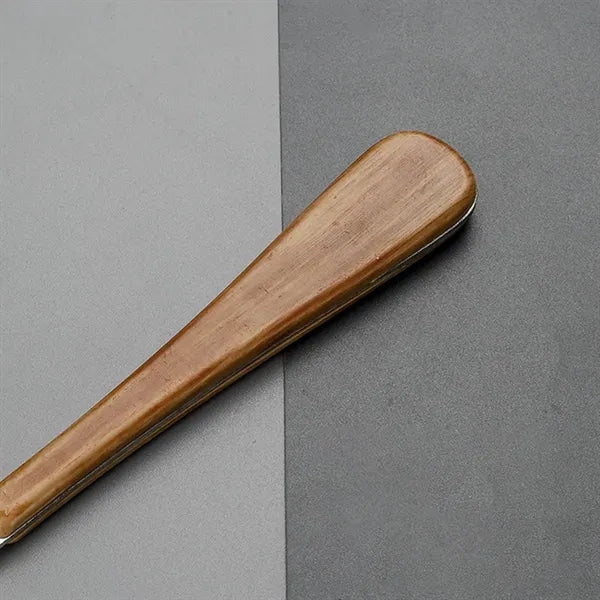 Stainless Steel Durable Cutlery with Imitation Wood Handle