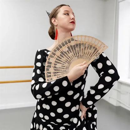Wooden Folding Fan