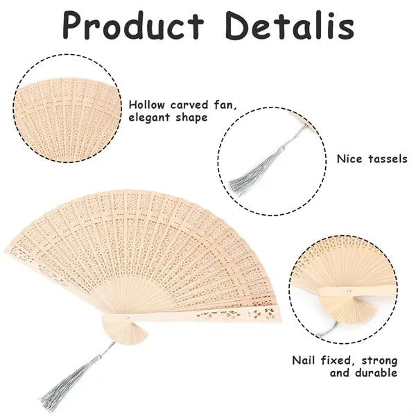 Wooden Folding Fan