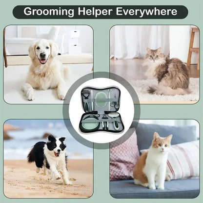 Pet Grooming Kit 8-Piece Set