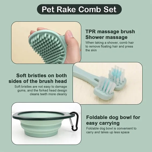 Pet Grooming Kit 8-Piece Set