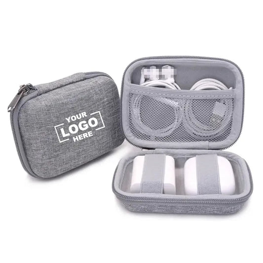 Portable Travel Cable Hard Protective Case