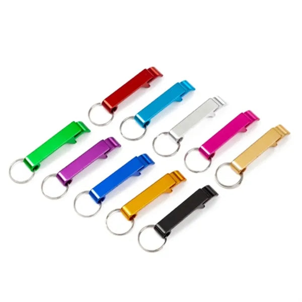 Custom Keyring Beer Bottle Opener Keychain with Logo