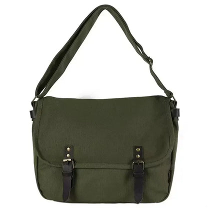 Canvas Crossbody Shoulder Bag for Women Men Fashion Large Ho