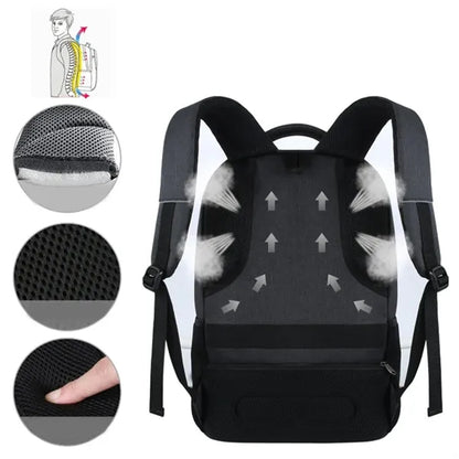 16'' Business Laptop Backpack Daily Use Travel Bag