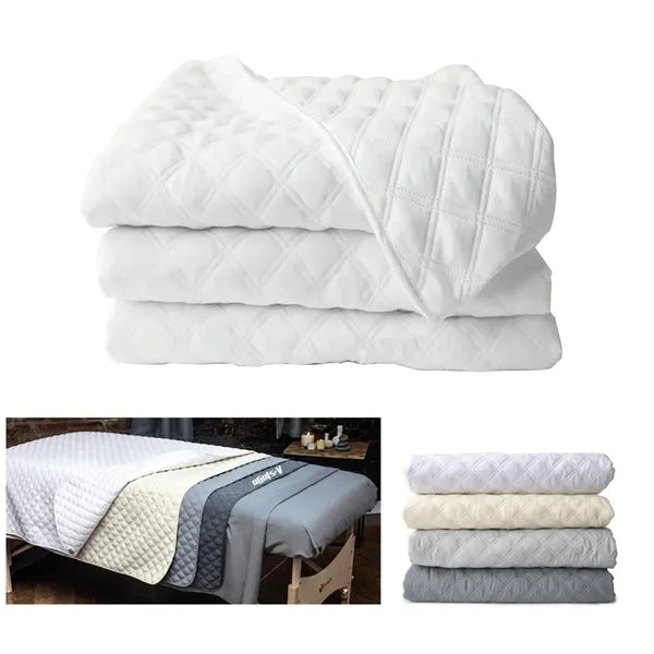 Microfiber Quilted Blanket for Massage Table